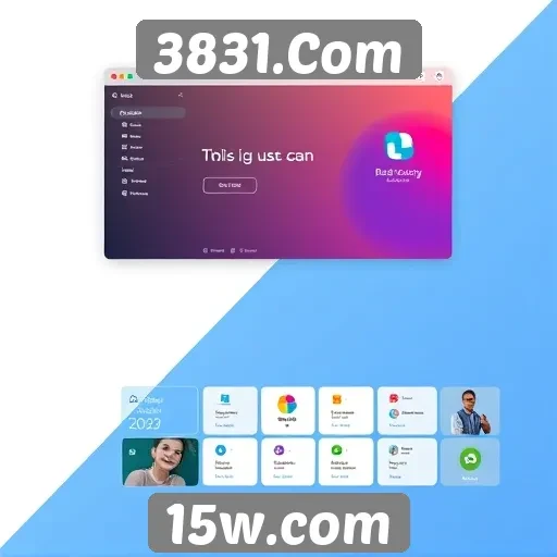 Evolução do design de interface no 3831.Com