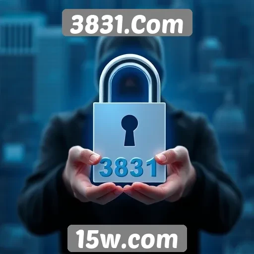 Detalhes sobre a segurança em transações no 3831.Com